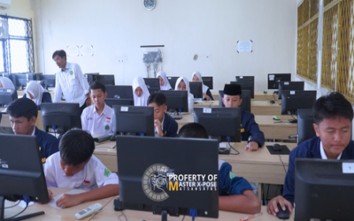 50 SISWA DAN SISWI MENGIKUTI SIMULASI ANBK