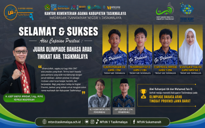 Empat Murid MTsN 1 Tasikmalaya Raih Prestasi OBA Tingkat Kabupaten, Tiga Lolos ke Provinsi