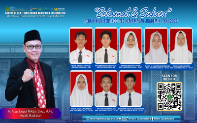 MTsN 1 Tasikmalaya Apresiasi Murid Berprestasi, Wujudkan Semangat “ISTIMEWA… JUARA…”
