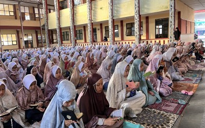 Pembiasaan Pagi MTsN 1 Tasikmalaya Perkuat Budaya Religius